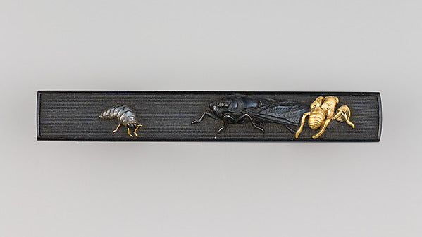 Knife Handle  19th cent Hideoki,  Poster Print Wall Art