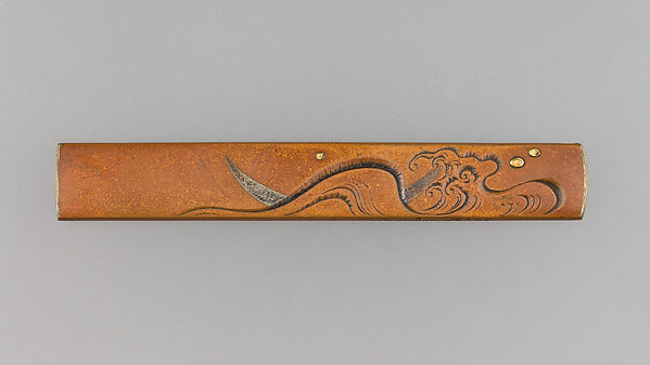 Knife Handle  late 18th–mid-19th cent Iwama Masayoshi,  Poster Print Wall Art