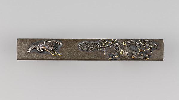 Knife Handle  dated 1829,  Poster Print Wall Art