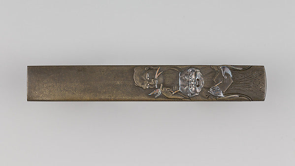 Knife Handle  late 18th cent–early 19th cent Katsutora,  Poster Print Wall Art