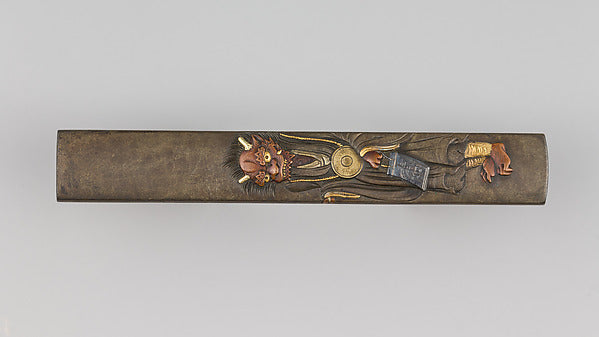 Knife Handle  19th cent Hamano Toshihiro,  Poster Print Wall Art