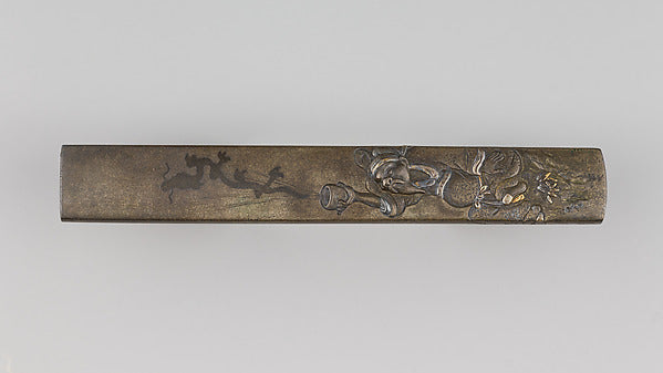 Knife Handle  18th cent Hamano Yasuyuki,  Poster Print Wall Art