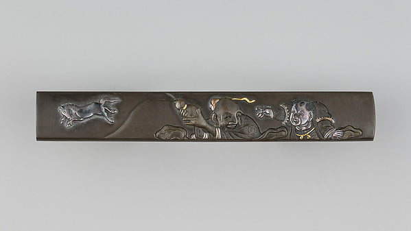 Knife Handle  late 18th–early 19th cent Hamano Naotsune,  Poster Print Wall Art