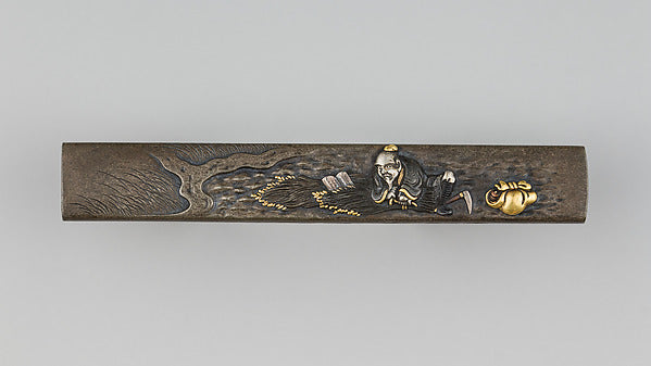 Knife Handle  late 17th–early 18th cent Ichijosai Hironaga,  Poster Print Wall Art
