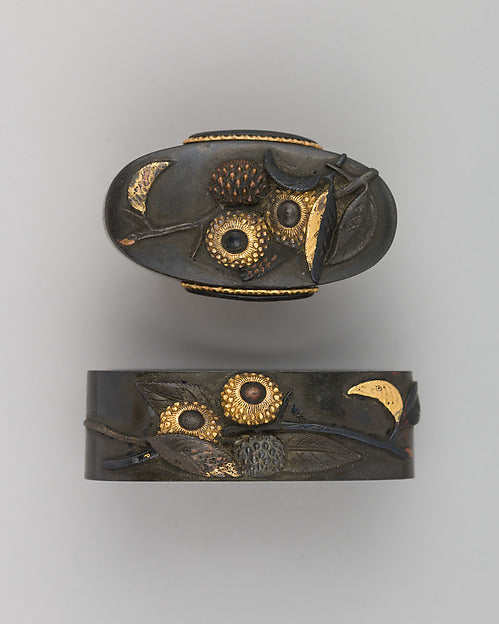 Sword-Hilt Collar and Pommel  c1615–1868,  Poster Print