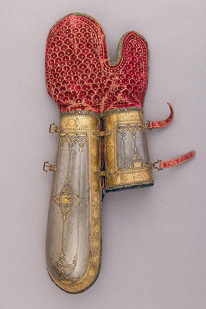 Pair of Arm Guards 18th—19th cent,  Poster Print