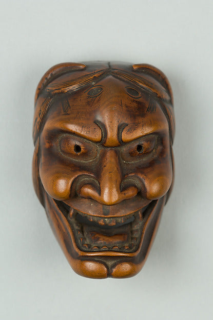 Netsuke of Noh Mask: Hannya 18th cent,  Poster Print