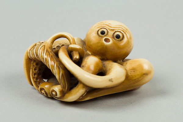 Netsuke of Octopus 19th cent,  Poster Print