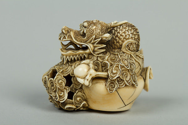 Jewel-Holding Dragon 18th cent,  Poster Print