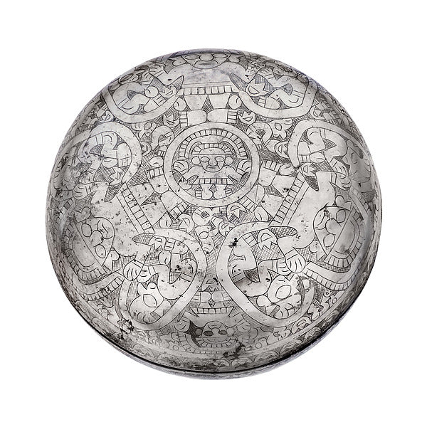 :Ceremonial Bowl with a Spondylus Scene A.D. 1300–1470-16x12"(A3) Poster