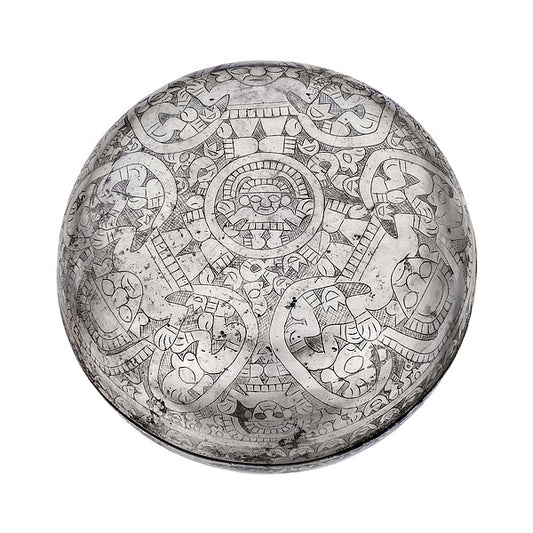 :Ceremonial Bowl with a Spondylus Scene A.D. 1300–1470-16x12"(A3) Poster