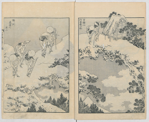 ,Fugaku Hyakkei 1834–35-Katsushika Hokusai 1760–1849 Toky,16x12