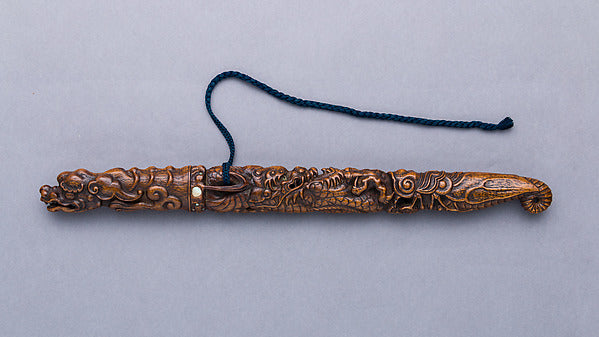 Doctor's Sword  19th cent Inscribed Yoshiteru,  Poster Print