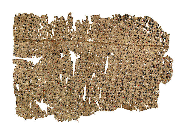 :??  ??????????,Textile Fragment with Floral Pattern 2nd cen-16x12"(A3) Poster