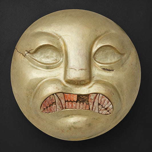 :Feline-Head Bead A.D. 625–645-16x12"(A3) Poster