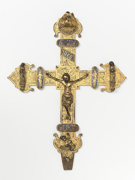 :Processional Cross late 14th century-16x12"(A3) Poster