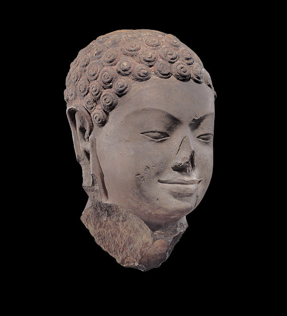 Head of Buddha 7th cent,16x12"(A3)Poster