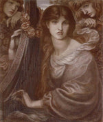 La Ghirlandata, 1873 by Dante Gabriel Rossetti, English Pre-Raphaelite Painter,12x8"(A4) Poster Print