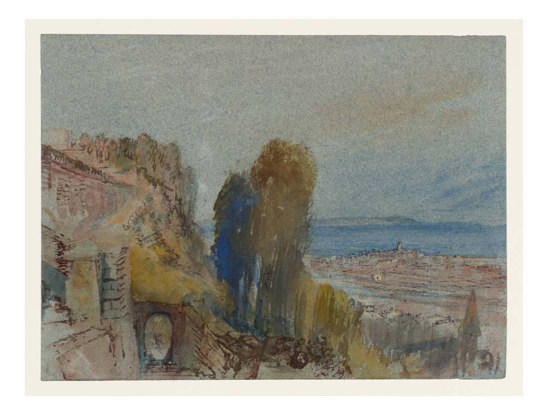 La Havre from near the Fort de Ste-Adresse, 1832 by John Mallord William Turner RA