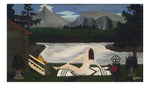 Lady of the Lake  by Horace Pippin, Classic African American artwork, 16x12" (A3) Poster Print