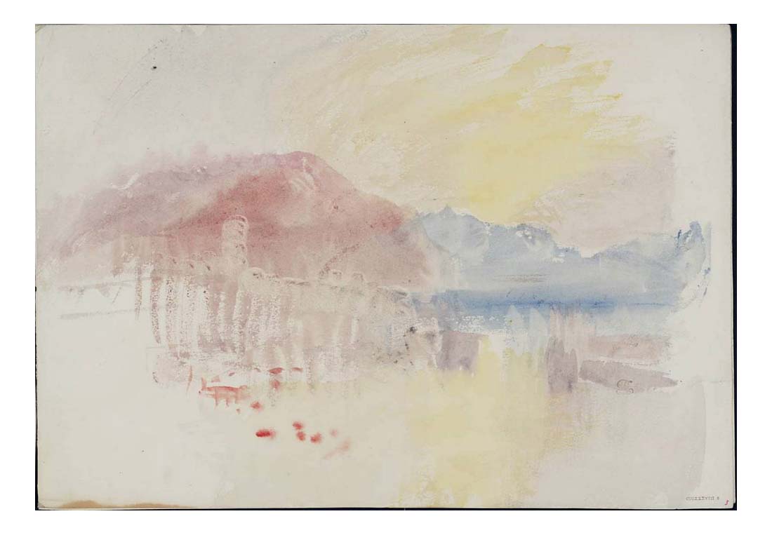 Lake Como, 1841 by John Mallord William Turner RA