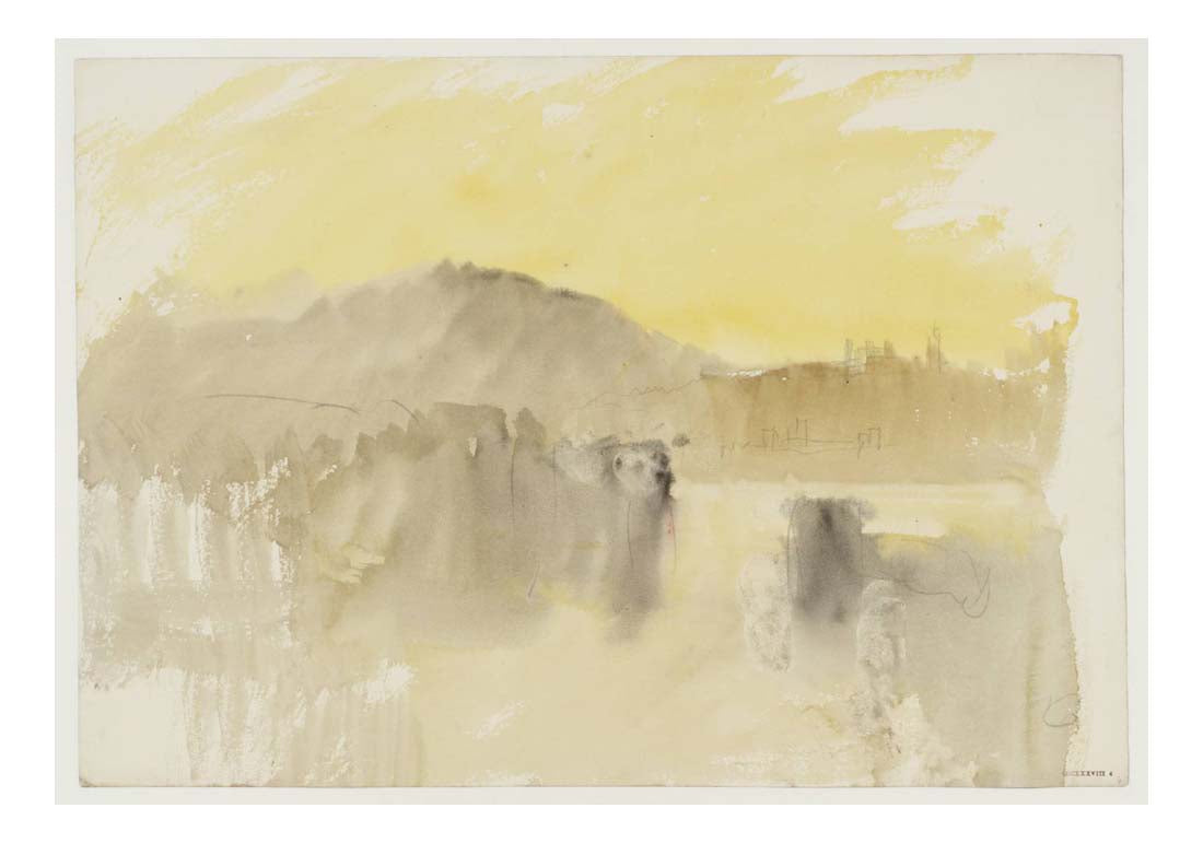 Lake Como, 1843 by John Mallord William Turner RA, 12x8"(A4) Poster