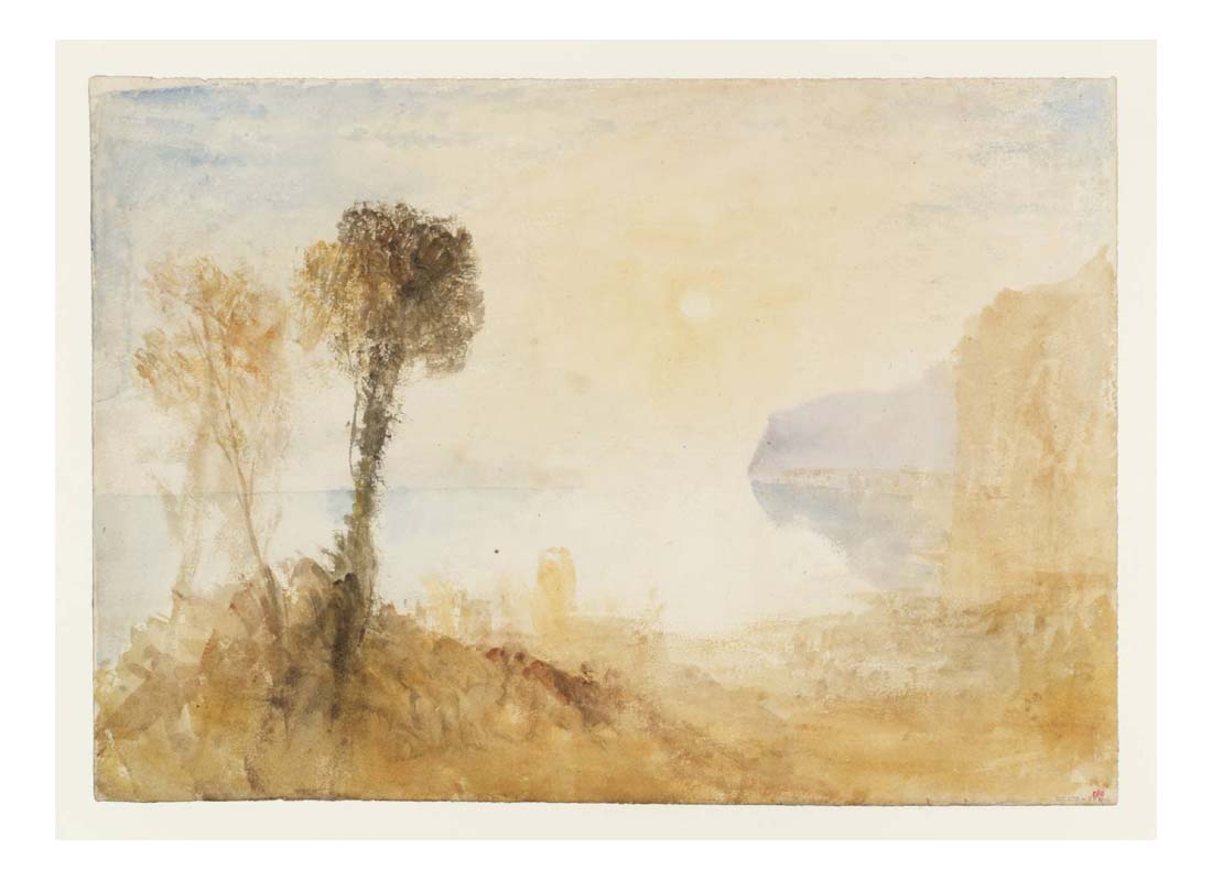 Lake Maggiore, 1828-30 by John Mallord William Turner RA, 12x8"(A4) Poster