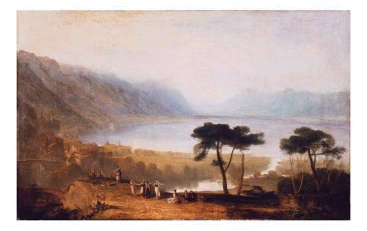 Lake of Geneva from Montreux, 1810 by John Mallord William Turner RA