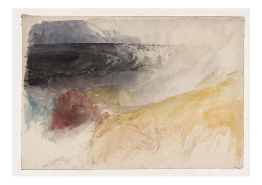 Land's End, Cornwall, 1834 by John Mallord William Turner RA, 12x8"(A4) Poster