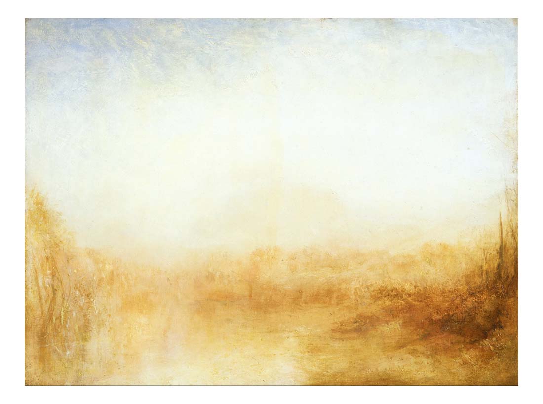 Landscape, 1840-50 by John Mallord William Turner RA, 12x8"(A4) Poster