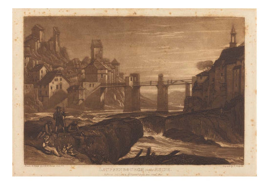Lauffenbourgh on the Rhine, 1811 by John Mallord William Turner RA