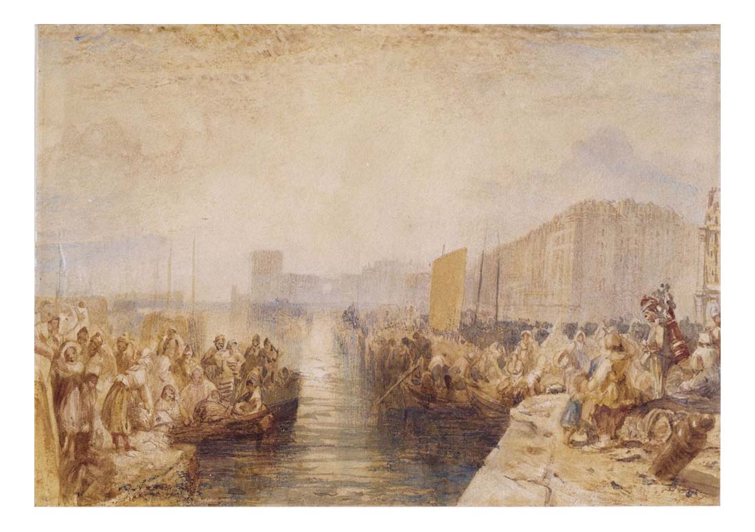 Le Havre - Sunset, 1827 by John Mallord William Turner RA