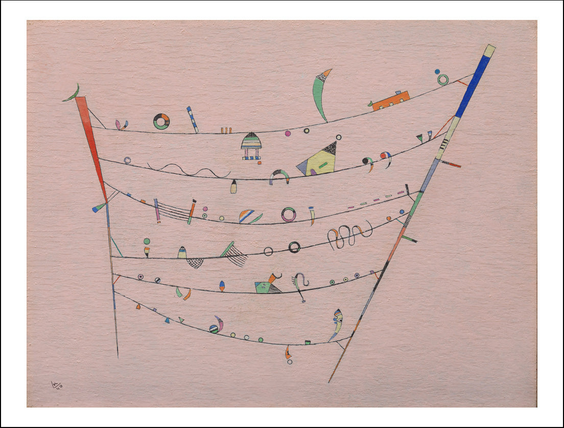 Little Accents, 1940 by Wassily Kandinsky, 16x12"(A3) Poster Print