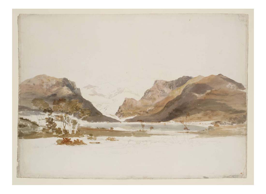 Llyn Nantlle with Snowdon Beyond, 1799 by John Mallord William Turner RA