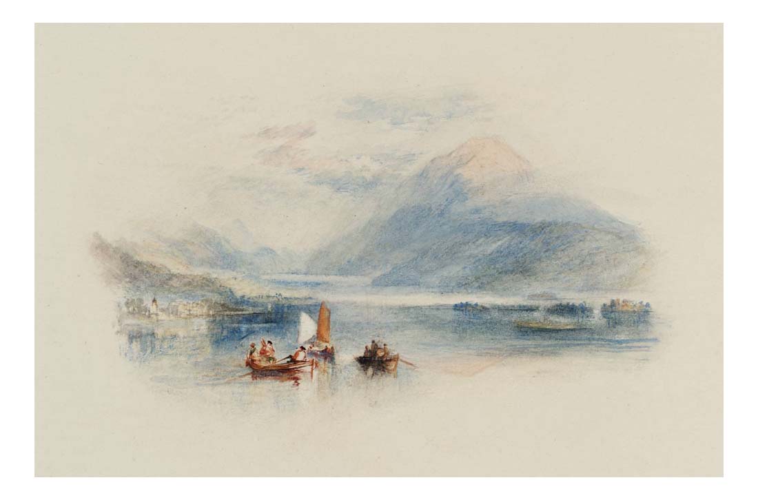 Loch Lomond, for Rogers's 'Poems', 1830-32 by John Mallord William Turner RA
