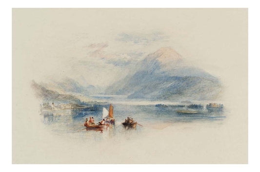 Loch Lomond, for Rogers's 'Poems', 1830-32 by John Mallord William Turner RA