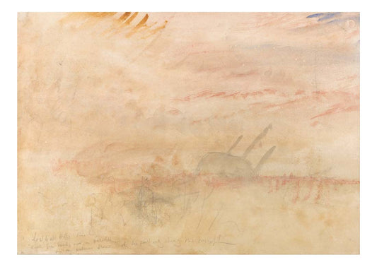 Lost to All Hope the Brig, 1845-50 by John Mallord William Turner RA, 12x8"(A4) Poster