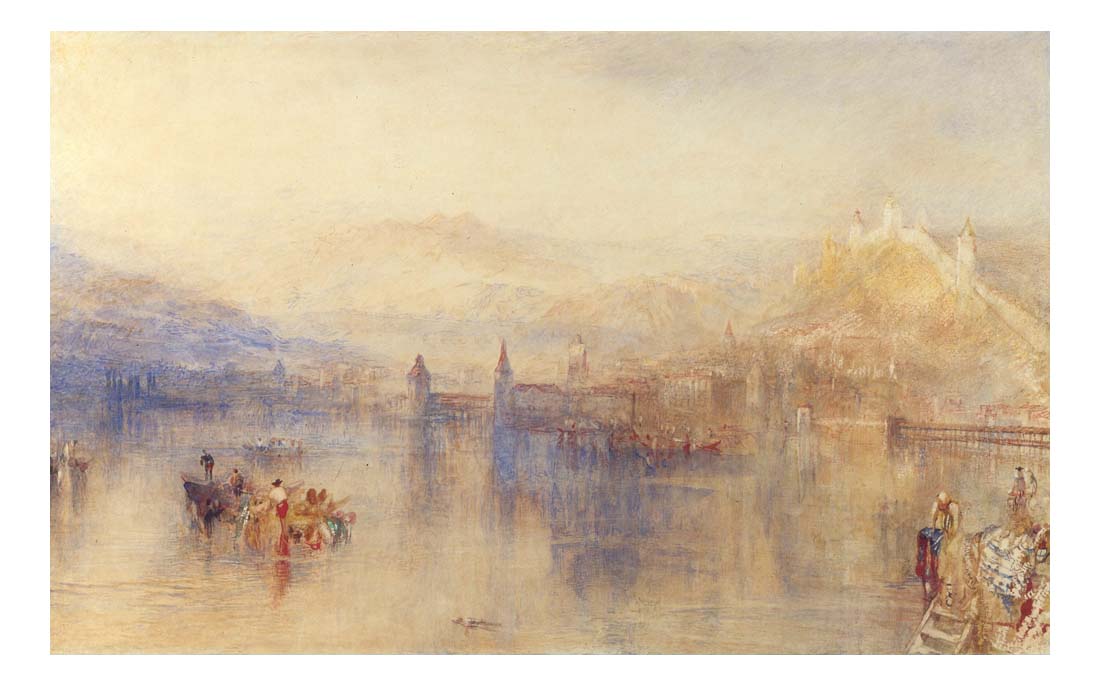 Lucerne from the Lake by John Mallord William Turner RA