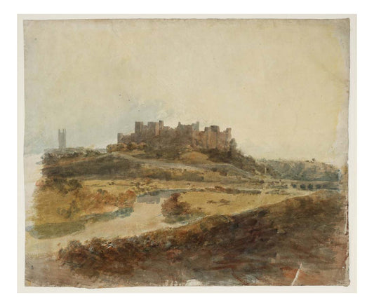 Ludlow Castle and Bridge, Seen from the North East, 1798-99 by John Mallord William Turner RA