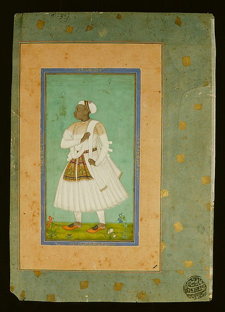 :African Courtier third quarter of the 17th century-16x12"(A3) Poster