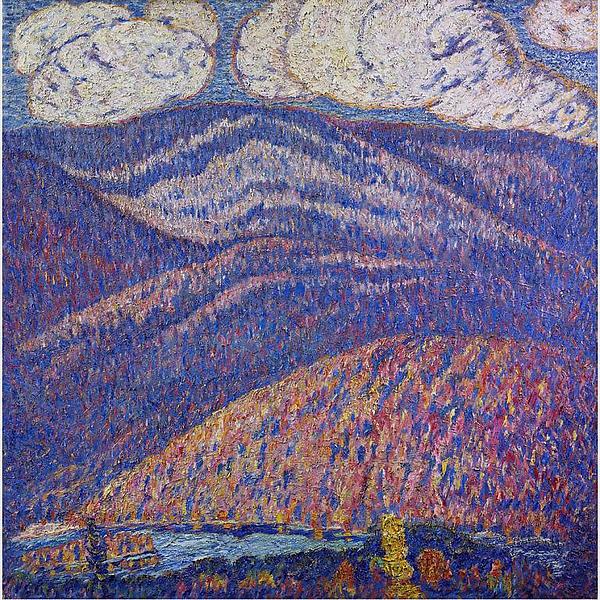 Marsden Hartley:Hall of the Mountain King c1908-1909-16x12"(A3) Poster