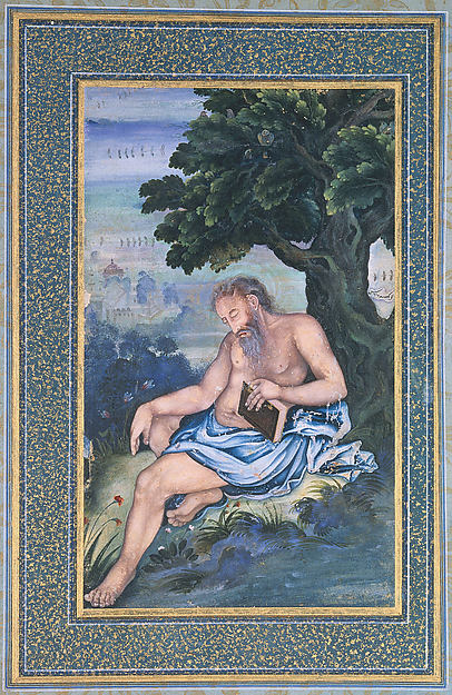 Saint Jerome c1580–85-Keshav Das,16x12"(A3)Poster