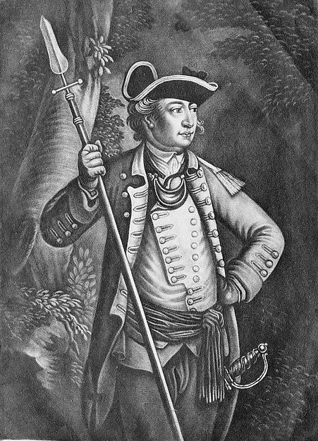 Major General John Sullivan August 22,1776-Anonymous,British,  Poster Print Wall Art