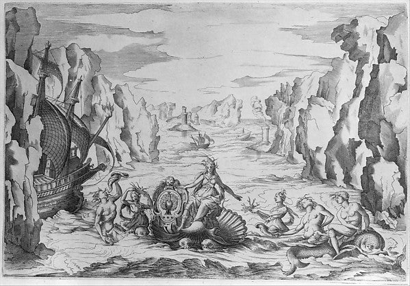 Orazio Scarabelli , After Bernardo Buontalenti:Third Triumph-16x12"(A3) Poster