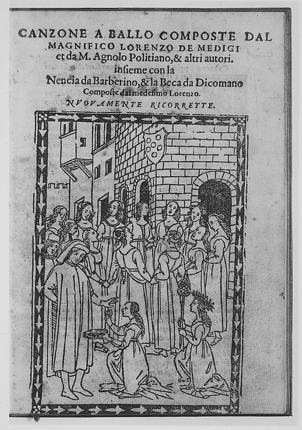 Canzone a ballo 1568-, Poster Print