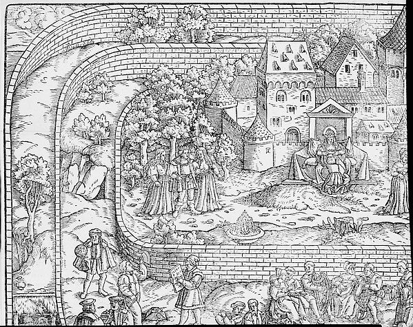 Tabula Cebetis 16th cent-David Kandel ,  Poster Print Wall Art