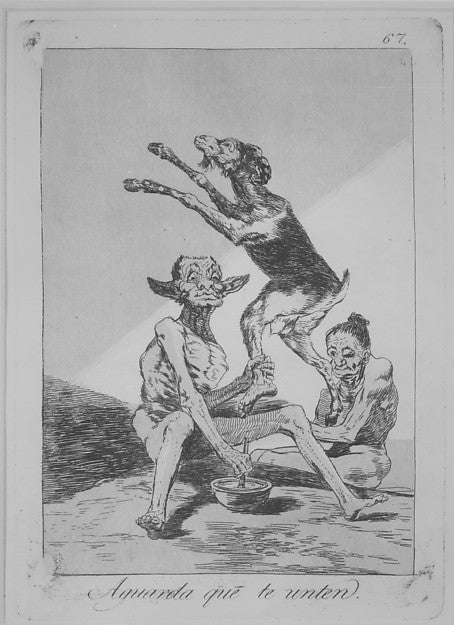 The Caprices   plates 1-80 1799-Goya ,  Poster Print Wall Art