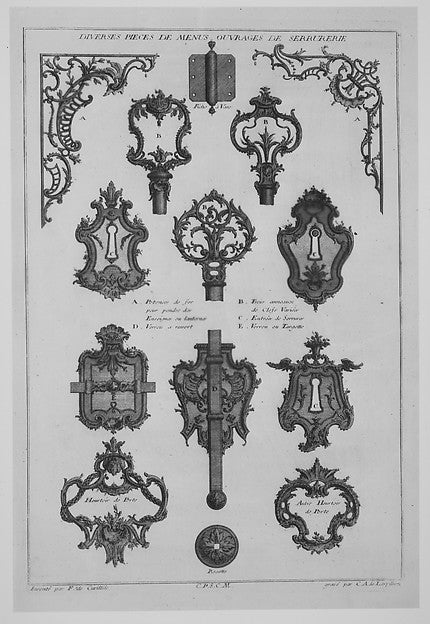Morceaux de Caprice   1745–56-François de Cuvilliés the Younge, Poster Print