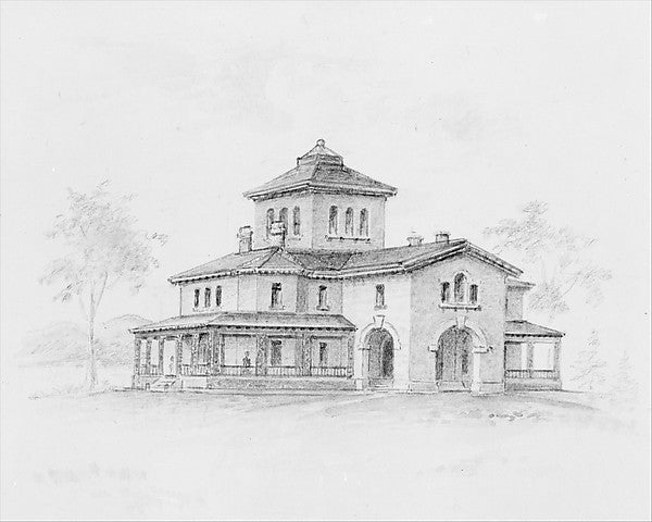 Samuel F. B. Morse House  Poughkeepsie  New York  1851-Alexand,  Poster Print Wall Art
