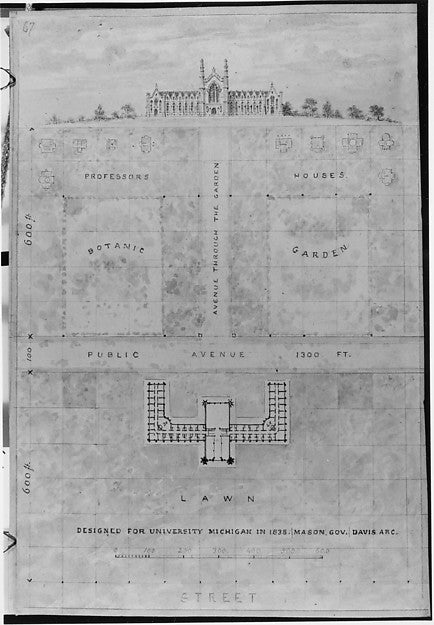 A. J. Davis  Scrapbook V n.d.-Alexander Jackson Davis, Poster Print